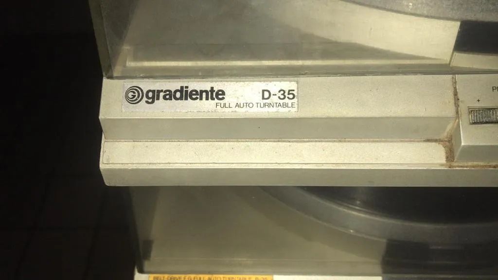 Toca discos gradiente D35
