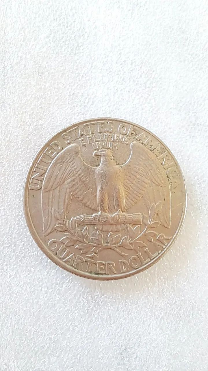 Moeda antiga e rara! Quarter dollar 1992! - Foto 2