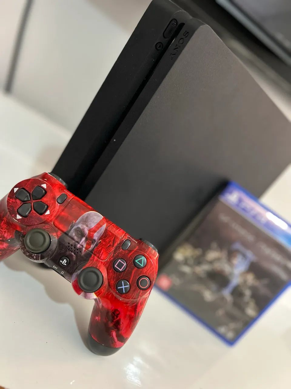 Ps4 SLIM IMPECÁVEL  - Foto 3