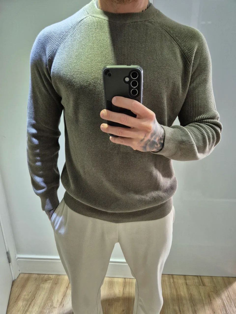 Malha nova de tricot Zara