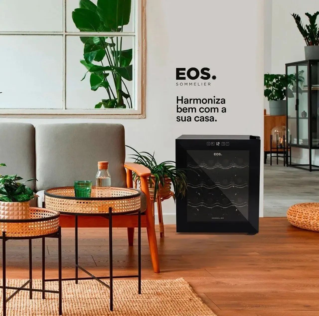Adega Climatizada 16 Garrafas EOS Eletrônica Bivolt - Foto 6