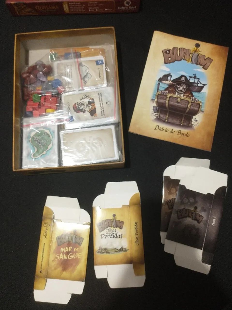 Jogo de Tabuleiro Butim + expansões - Foto 2
