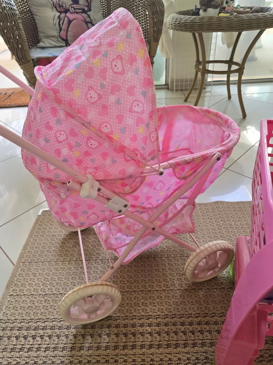 Kit carrinho de boneca - Foto 2