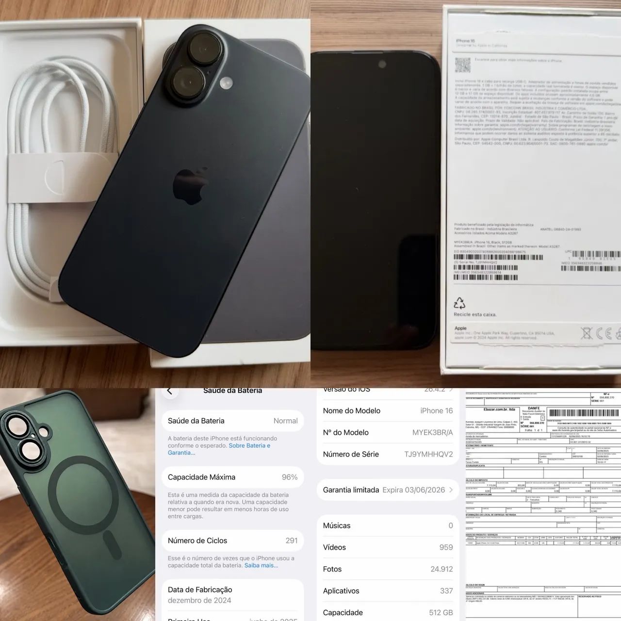 Vende-se IPhone 16 512gb - Foto 4