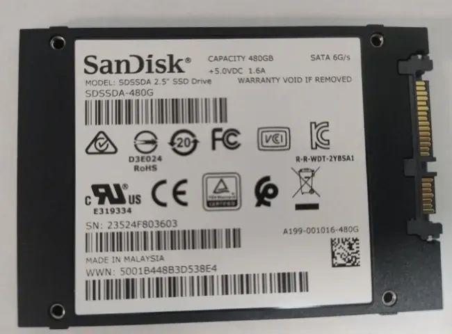 HD SSD 480GB Sandisk - Foto 2