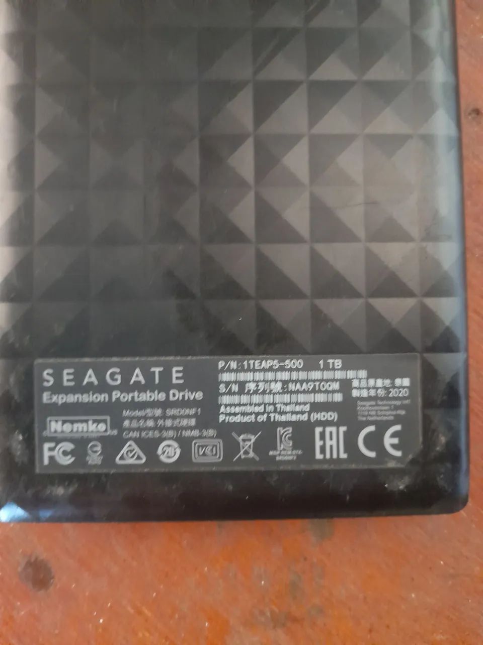 HD externo seagate de 1tb em perfeito estado  - Foto 2