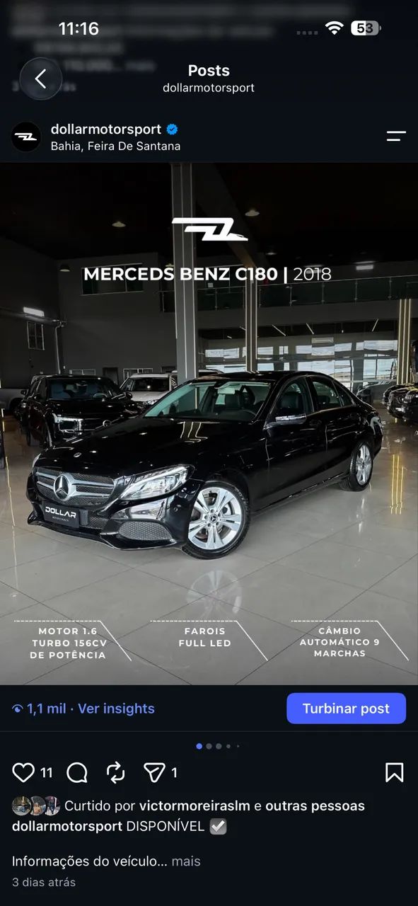 Mercedes-Benz C-180 C-180 CGI Avant. 1.6/1.6 FlexTB 16V Aut. 2018