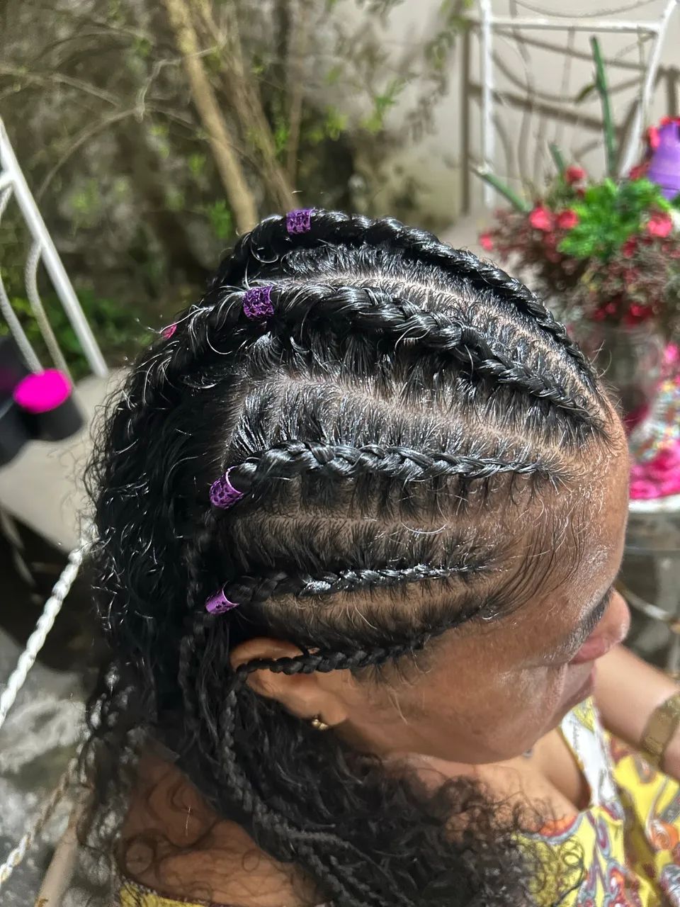 Tranças nagô ( vamo trançar esse cabelo?) - Foto 3