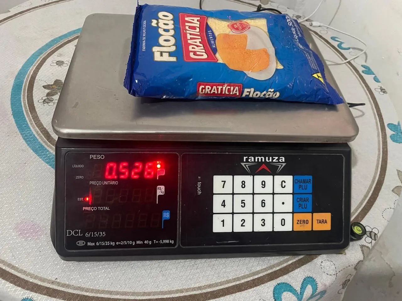Balança digital Ramuza 35kg c/selo do imetro - Foto 2