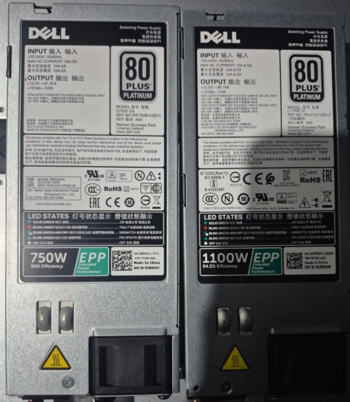 Fonte dell 1100w DP/N OCMPGM