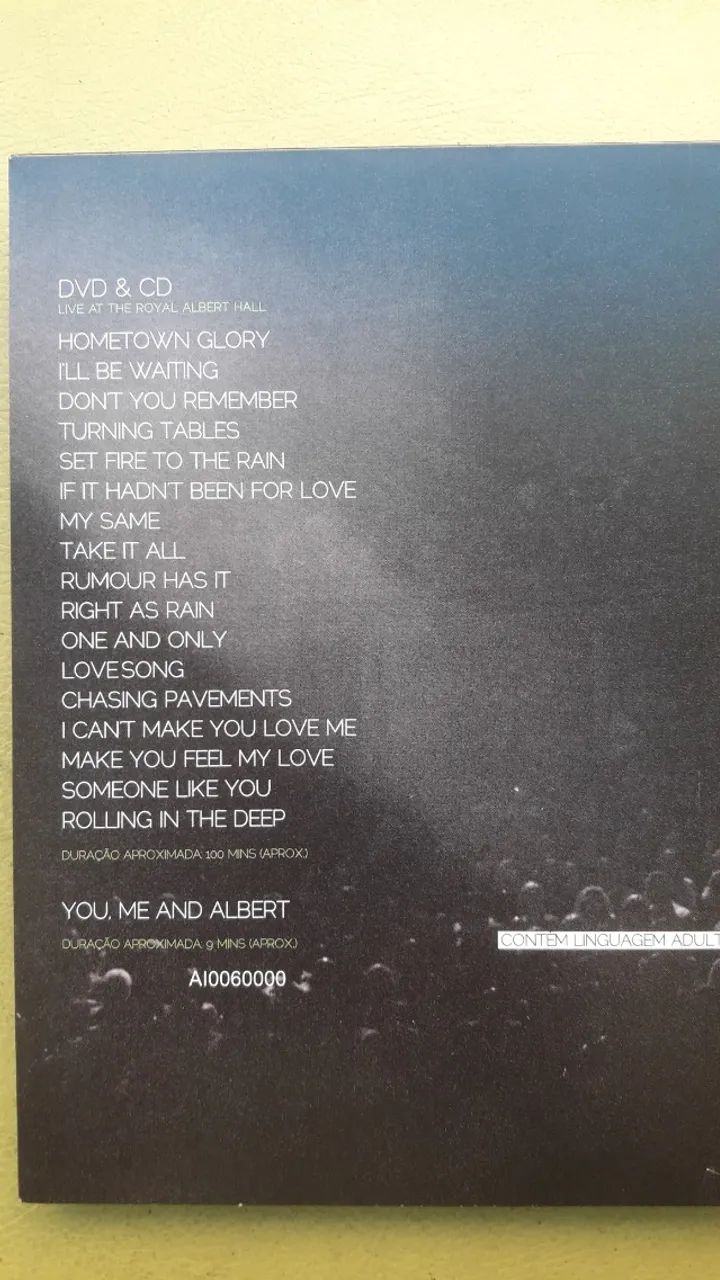 CD MAIS DVD DA ADELE OBS.. OS DOIS - Foto 4