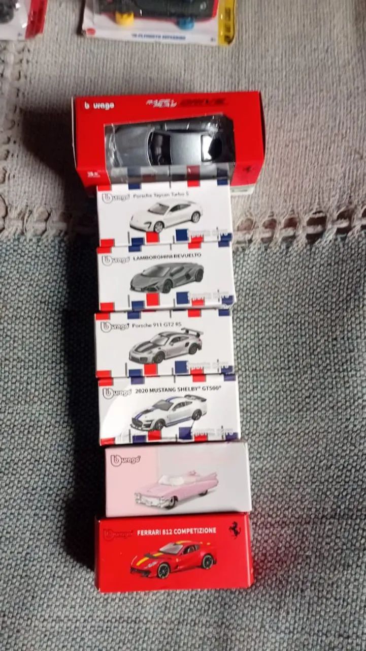 Coleção de carrinhos