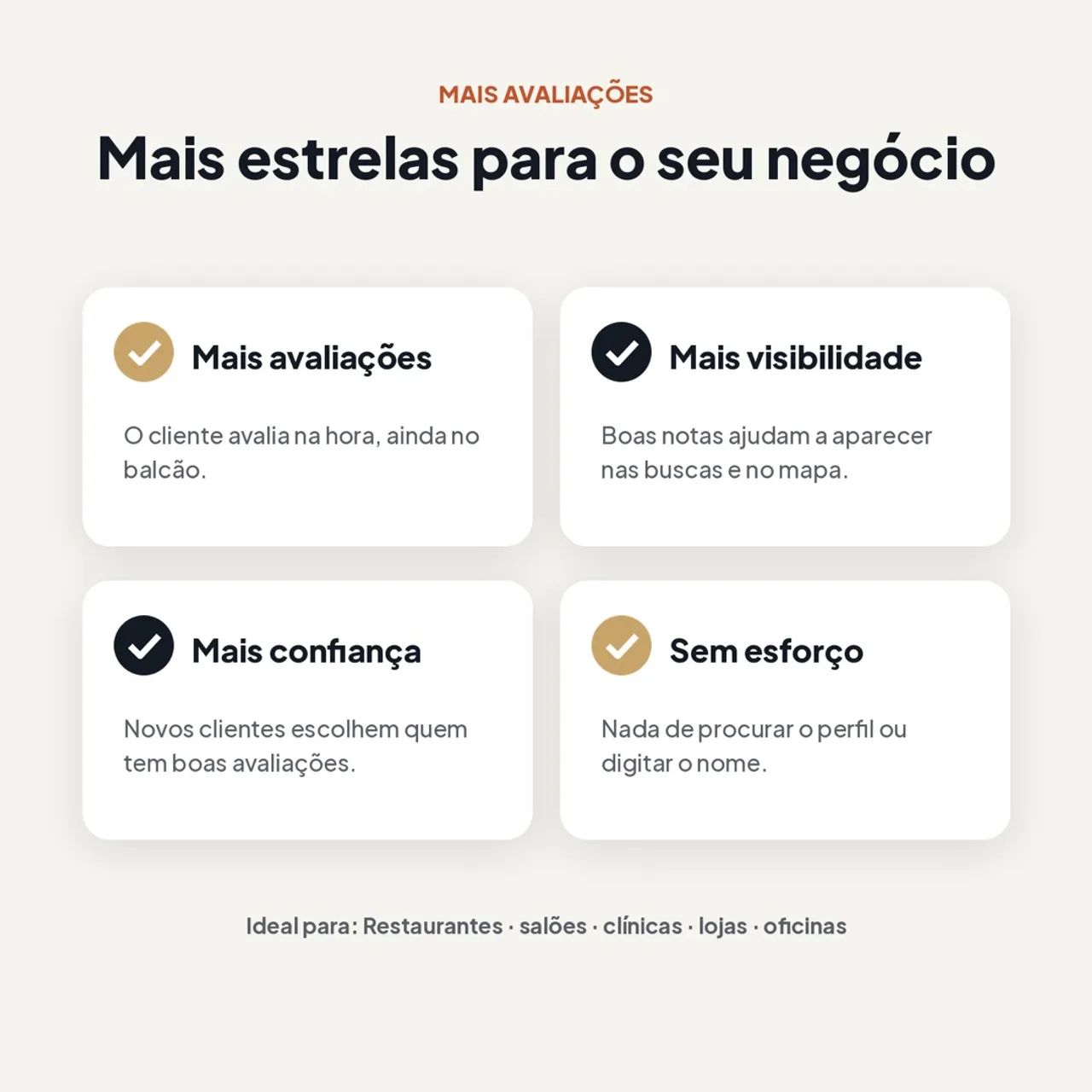 Placa NFC e QR Code Avaliação Google, Instagram e WhatsApp - Foto 3