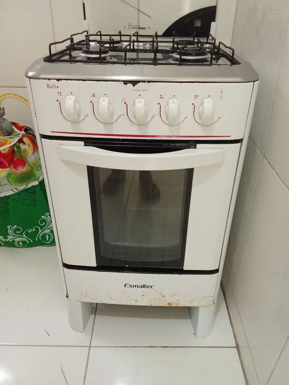 Fogão esmaltec 