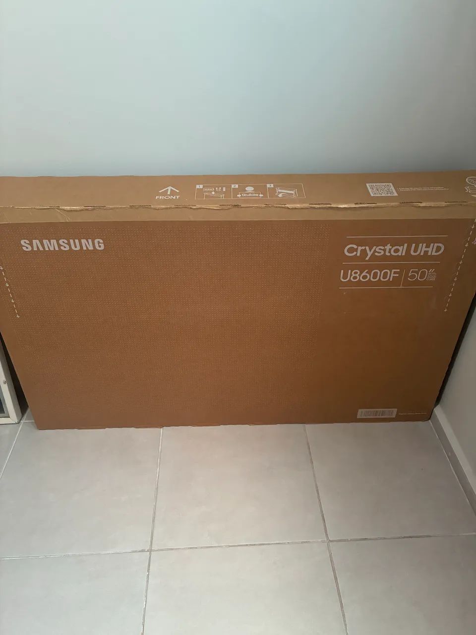 Vendo caixa de TV 50 polegadas com ISOPOR. - Foto 2