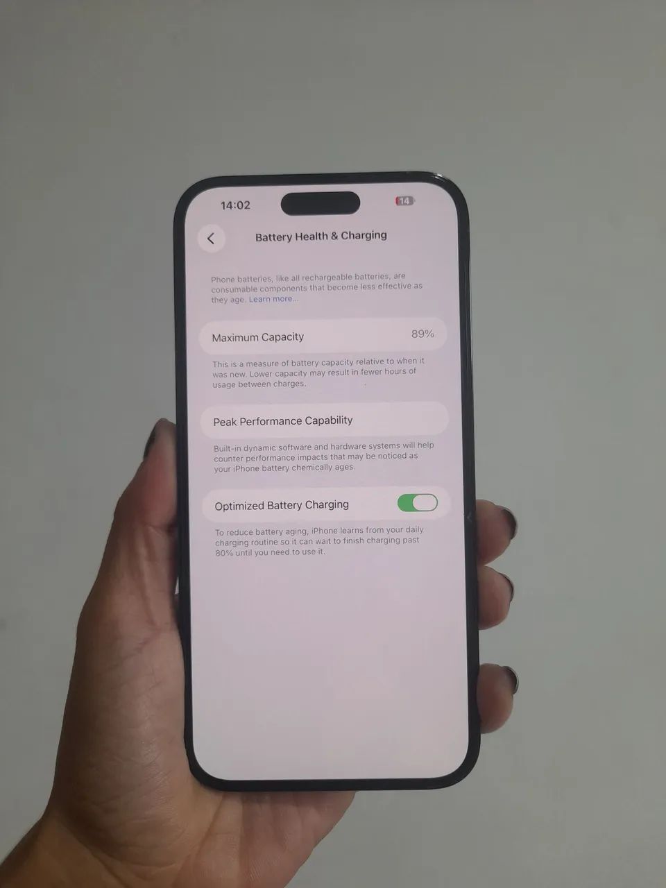 IPHONE 14 PRO MAX 128GB  - BATERIA 89%