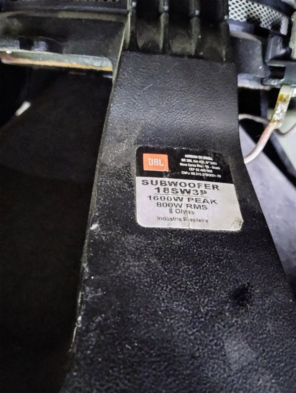 Sub Woofer JBL Selenium 18 polegadas  - Foto 4