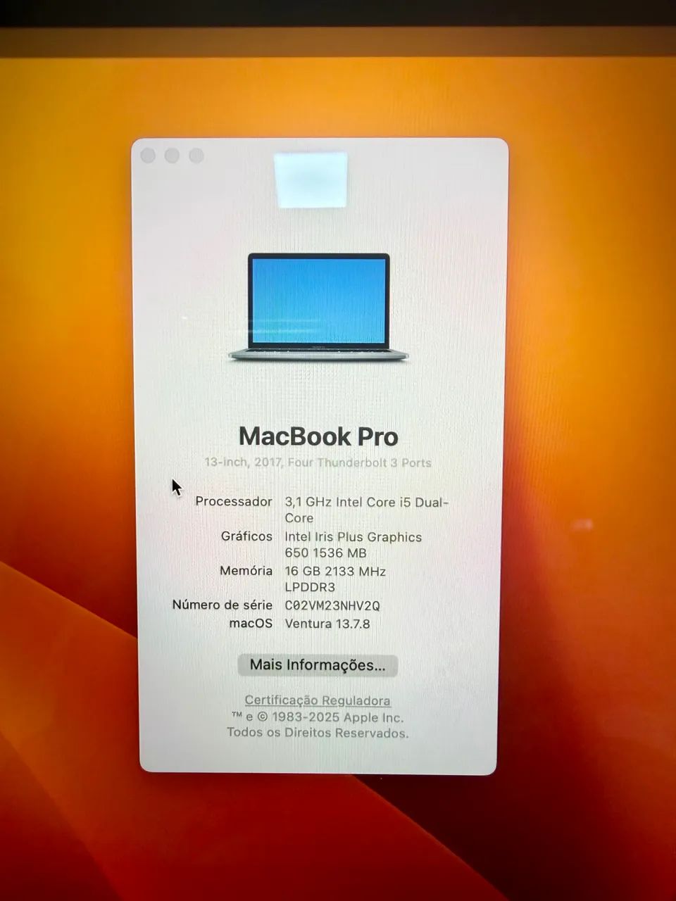 MacBook Pro 2017 - Foto 3