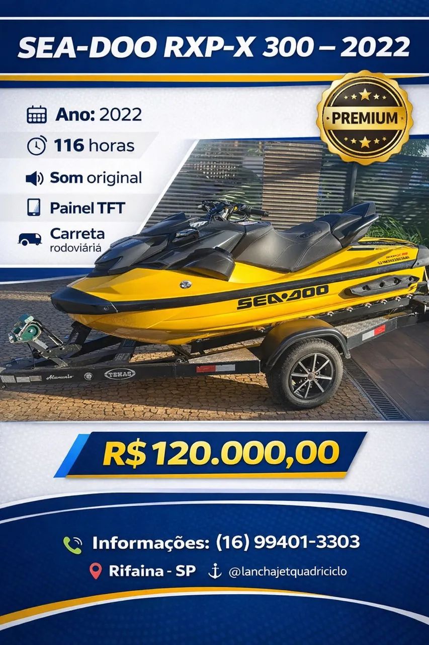 Jetski Seadoo rxpx 309