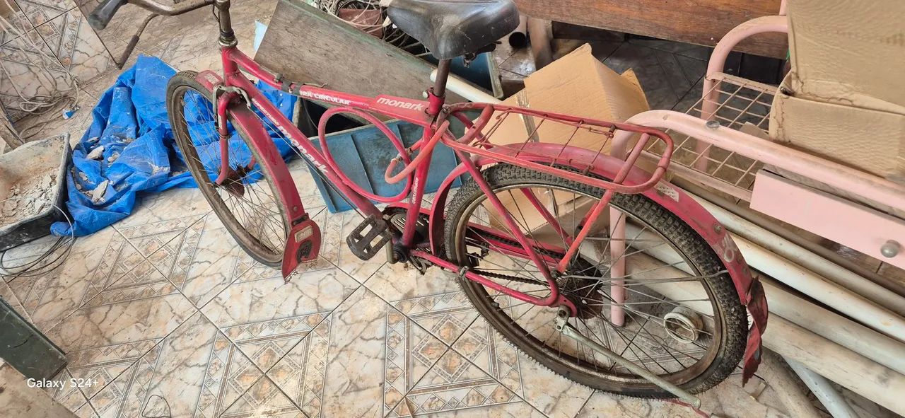 Bicicleta barra circular original mais de 30 anos - Foto 6
