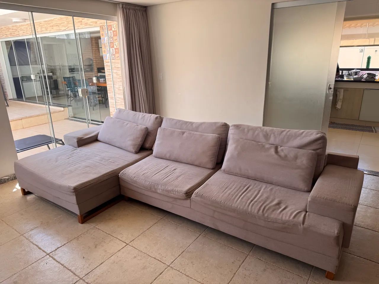 Sofá usado 3.30m X 1.0m 