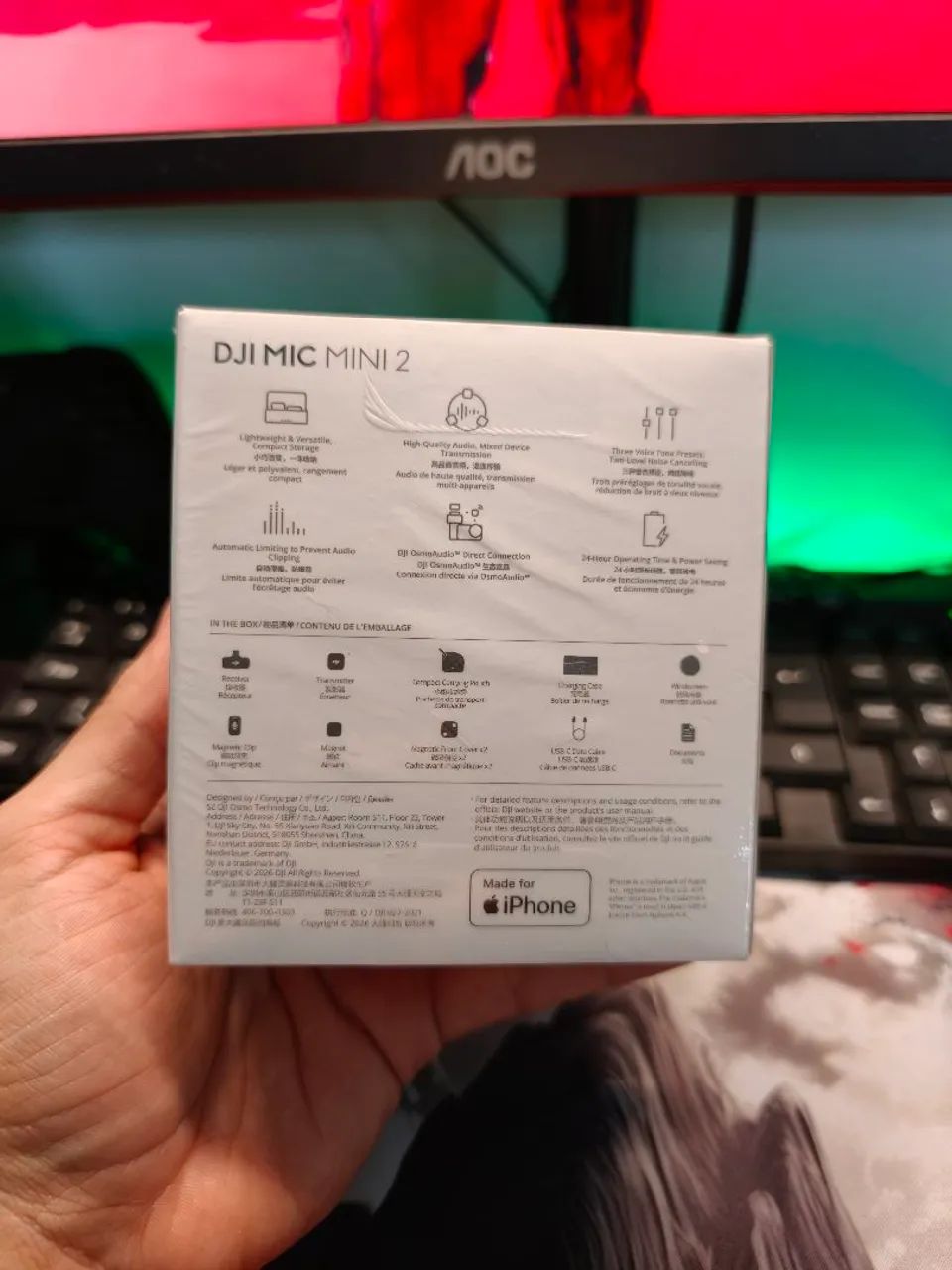 MICROFONE DJI MIC MINI 2 (LACRADO) - Foto 2
