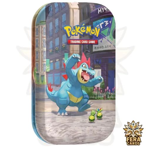 Kit 5 Mini Lata Lumiose City - Pokémon TCG - Foto 2