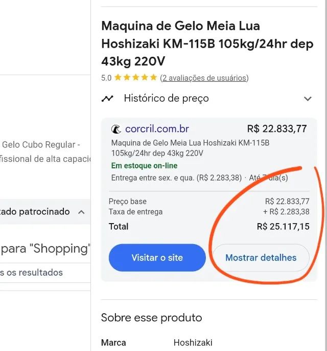 Maquina de gelo