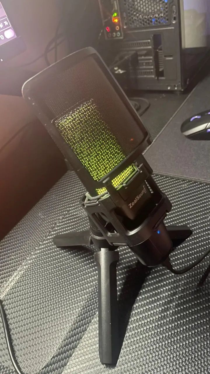 MICROFONE GAMER DE MESA ZEALSOUND