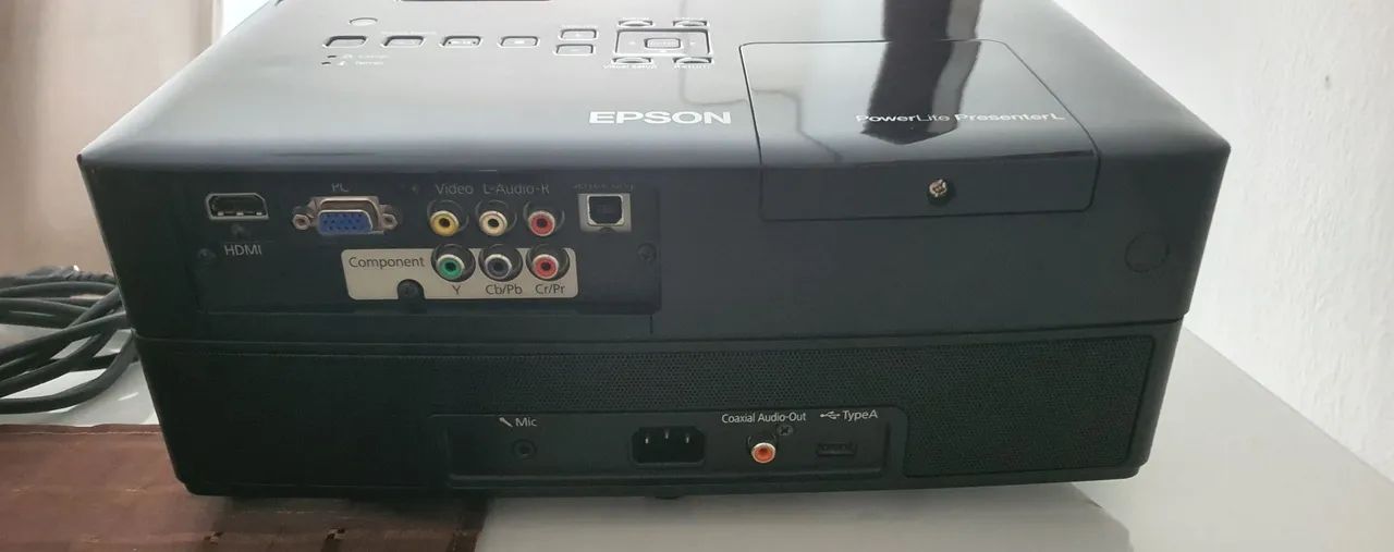 PROJETOR EPSON PRESENTER L COM DVD E SOM POTENTE  - Foto 5