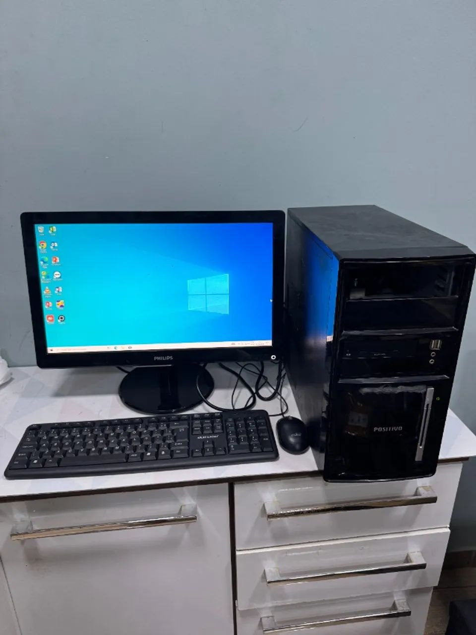 Computador Completo Core i3 + Windows 10 e Monitor   - Foto 4