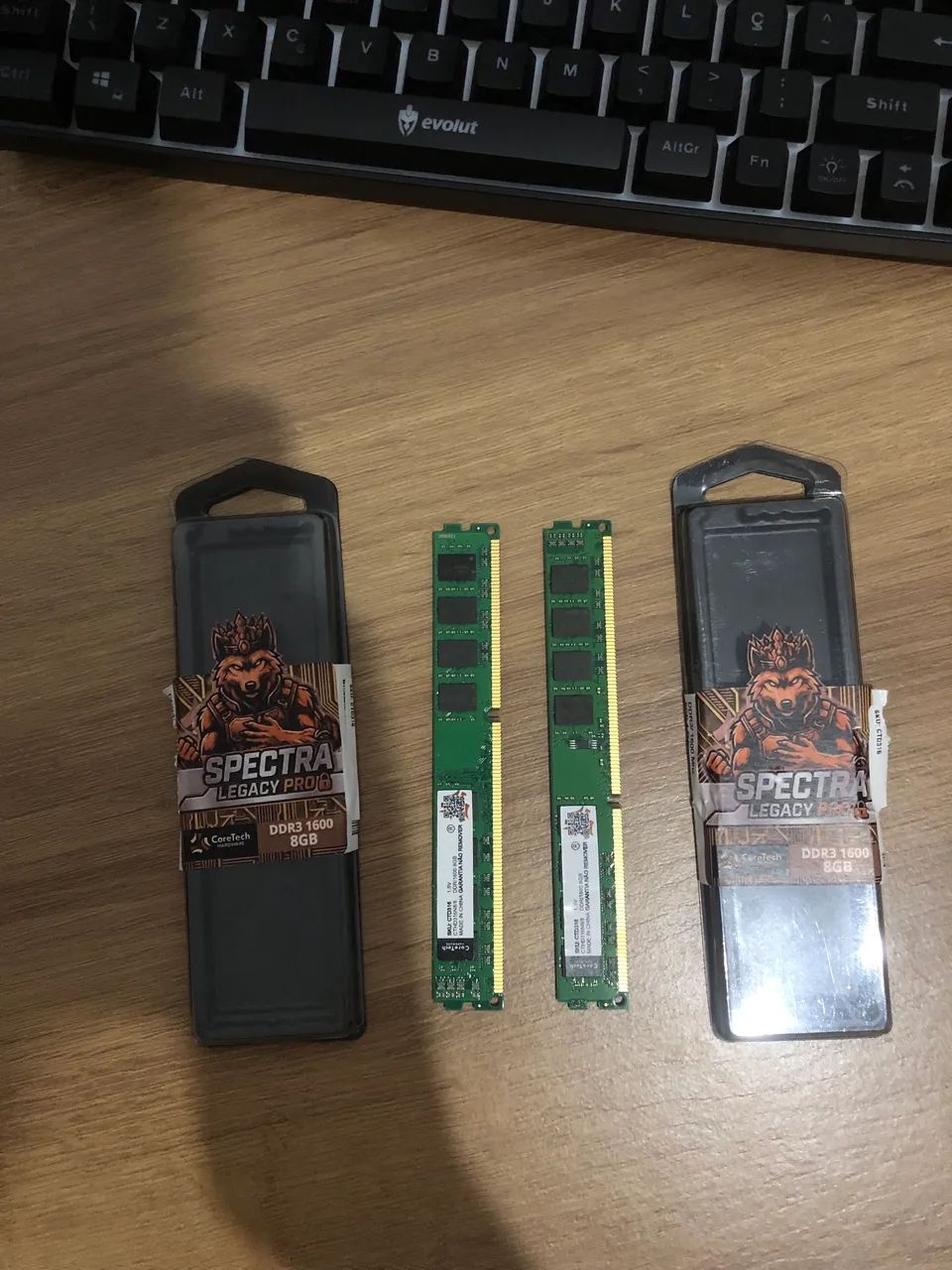 MEMÓRIA RAM DDR3 2X 8GB 1600Mhz