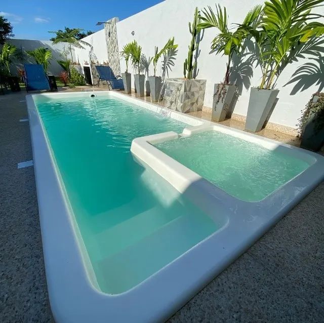 Promoção Piscina tradicional com Spa 6,7 e 8 Metros