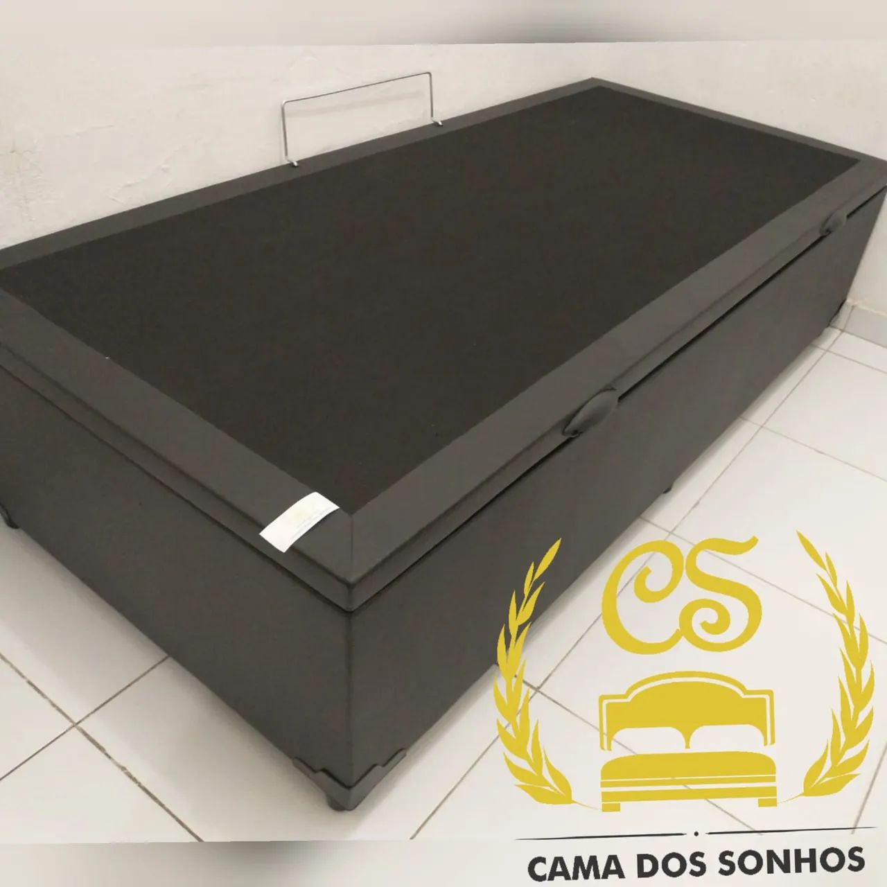 Cama baú solteiro e solteirão 
