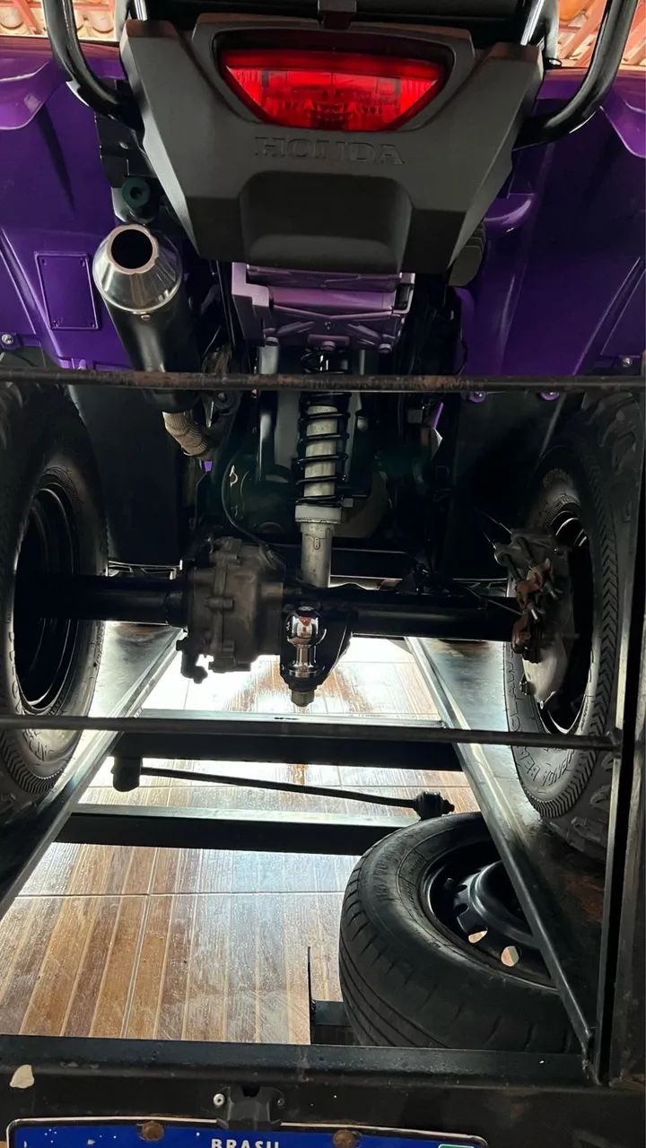 Fourtrax 2019 420x 4x4 + Carrocinha - Foto 3