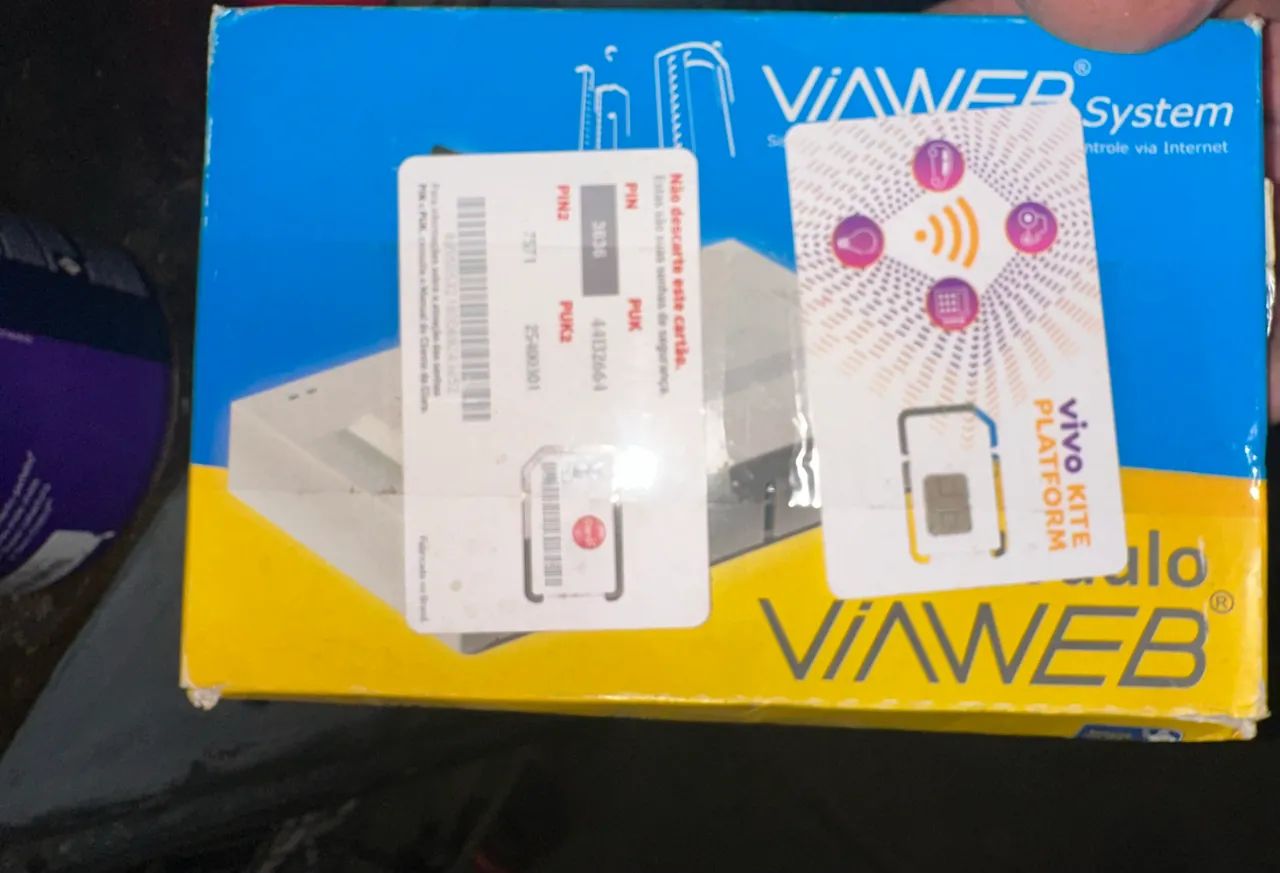 módulo de comunicação de segurança eletrônica da marca VIAWEB System - Foto 2