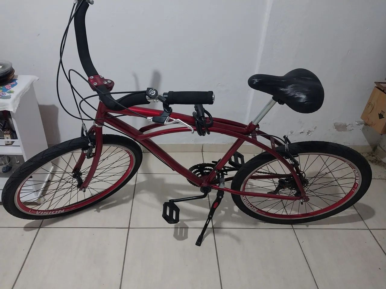 Bicicleta caicara aro 26 com marchar