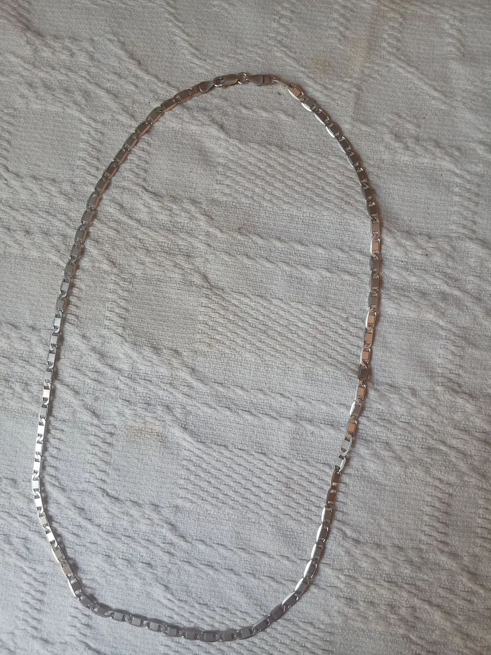 Cordão prata masculino 