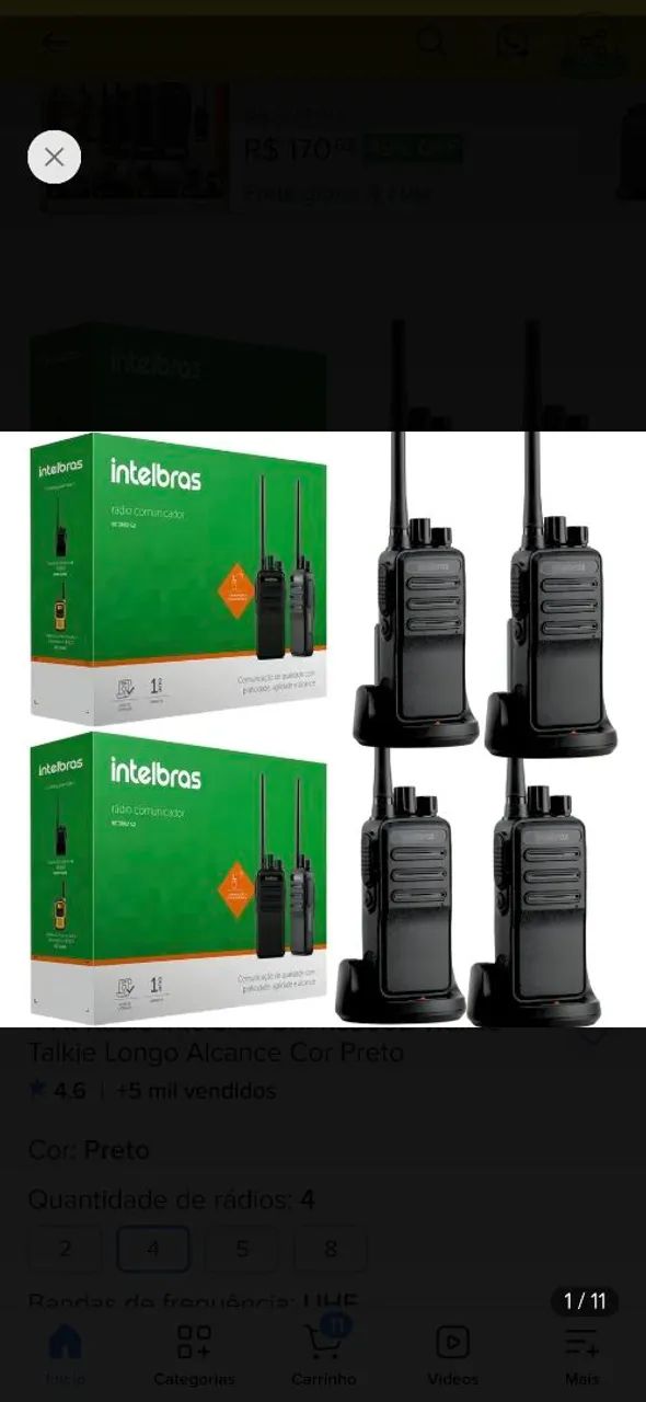 Rádio Intelbras