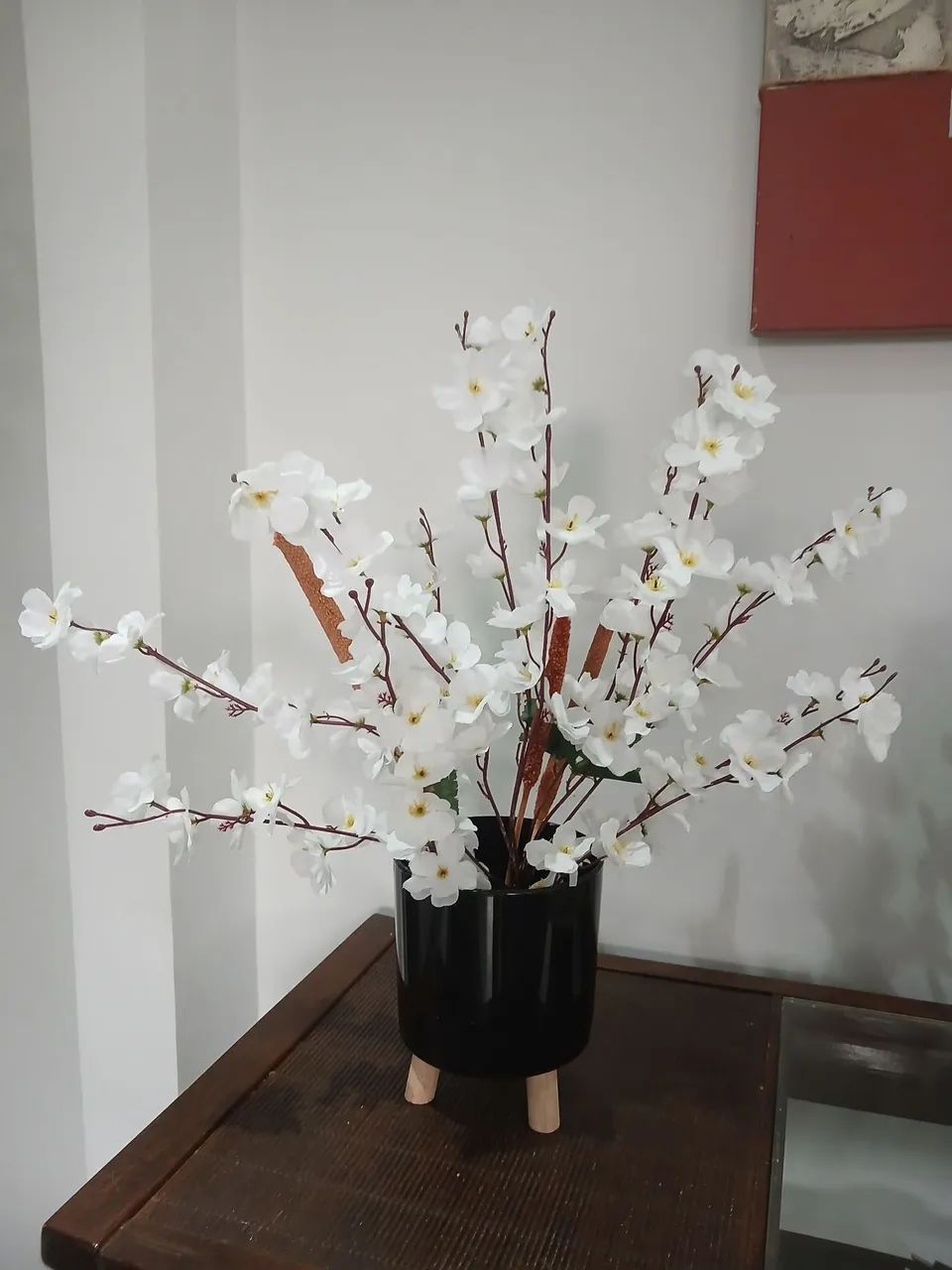 Arranjo artificial para decoração  - Foto 4