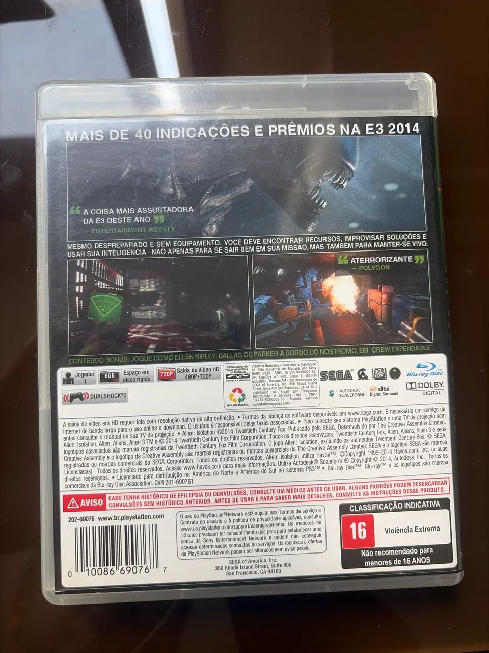 PS3 Alien Isolation Nostromo Edition  - Foto 2