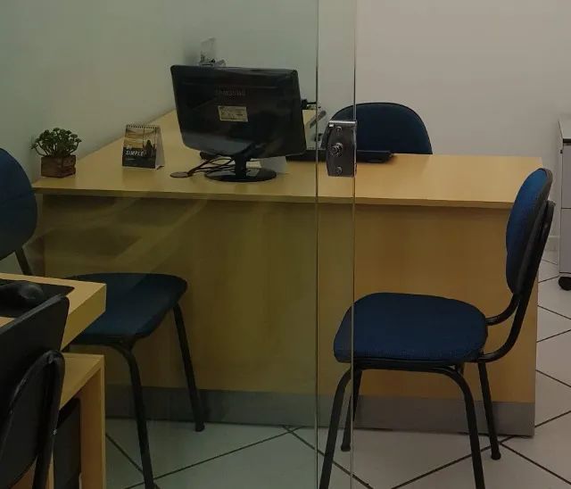 Mesa em L de MDF