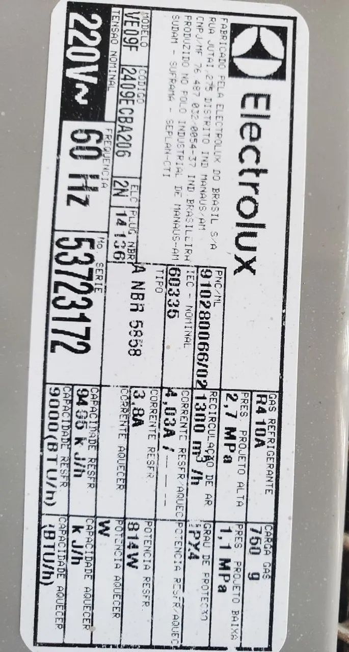 CENTRAL DE AR ELETROLUX  - Foto 4