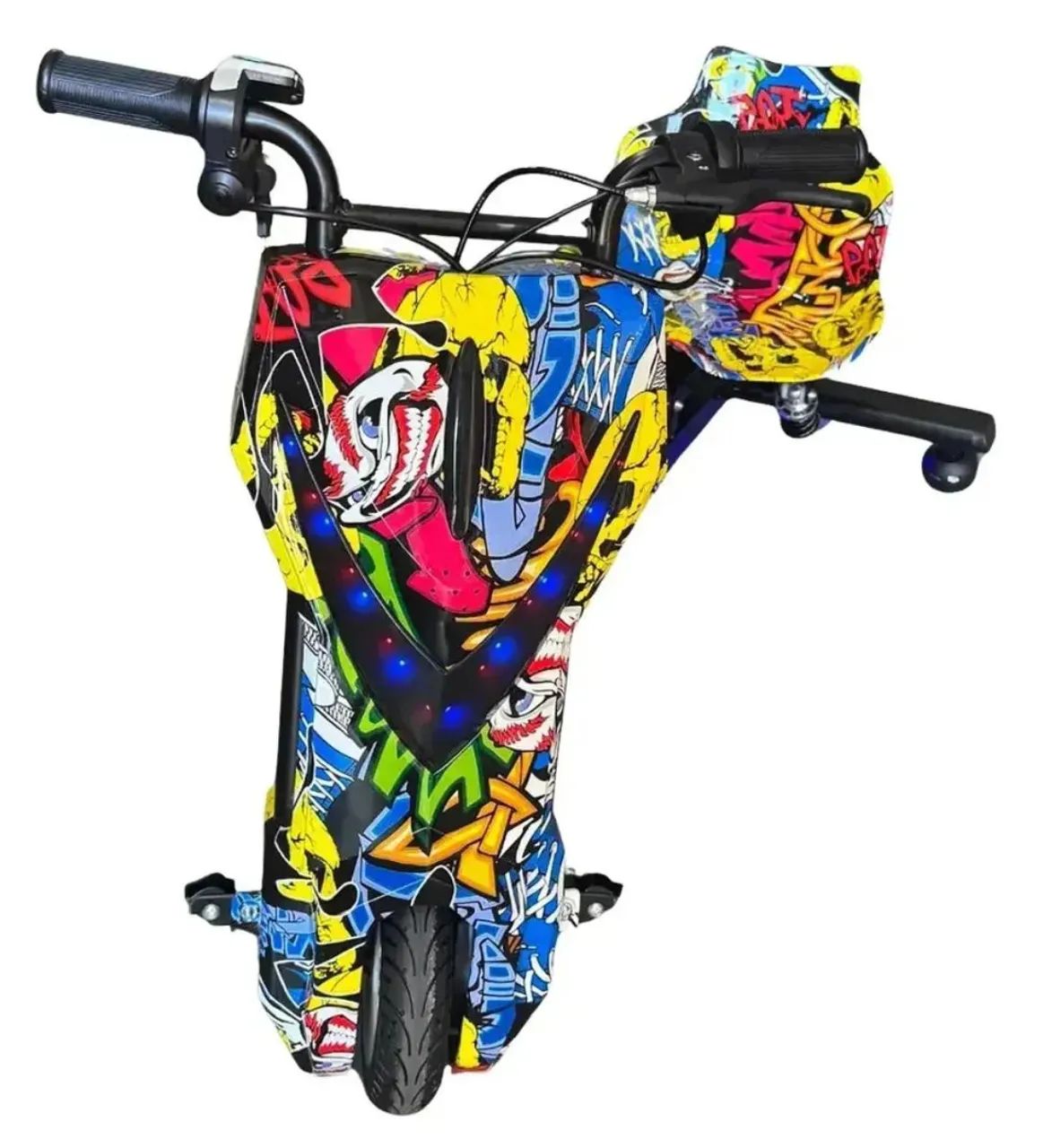 Patinete Triciclo Elétrico New Speed Drift Infantil  - Foto 3