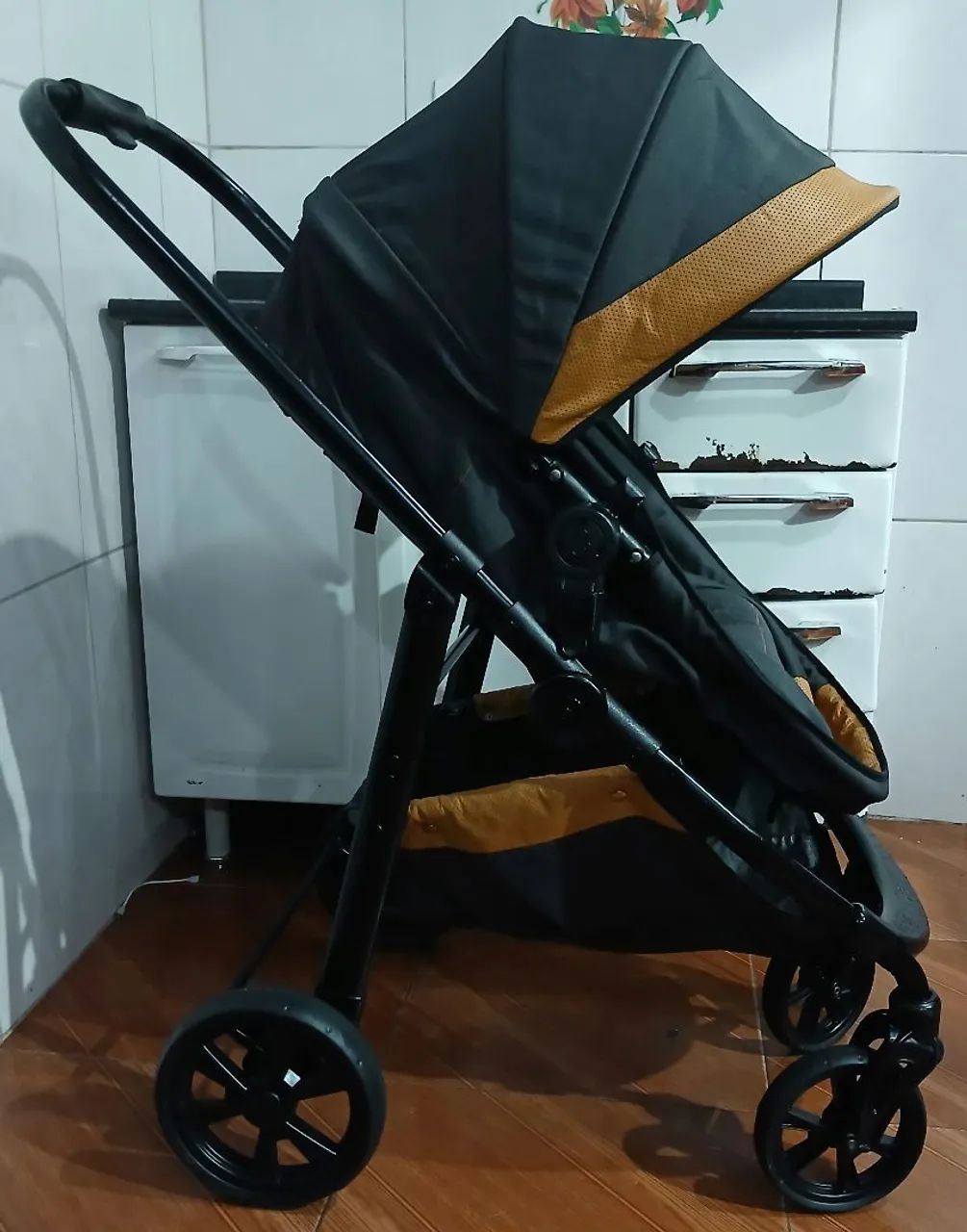 Carrinho de Bebê Moisés 2 em 1 Marca Galzerano  - Foto 2