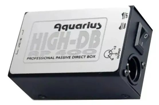 Direct Box Aquarius - high-DB AP 400 - Profissional Passive - Dois (2) - Foto 3