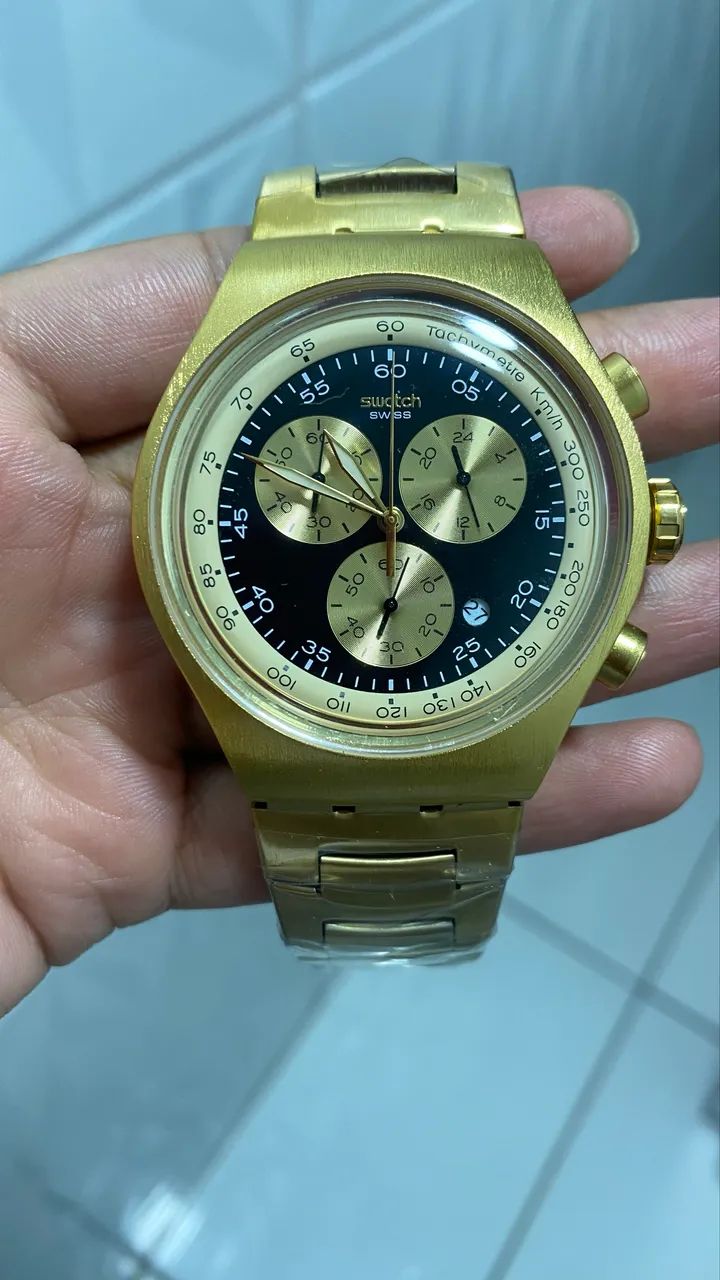 Swatch Série Ouro fosco