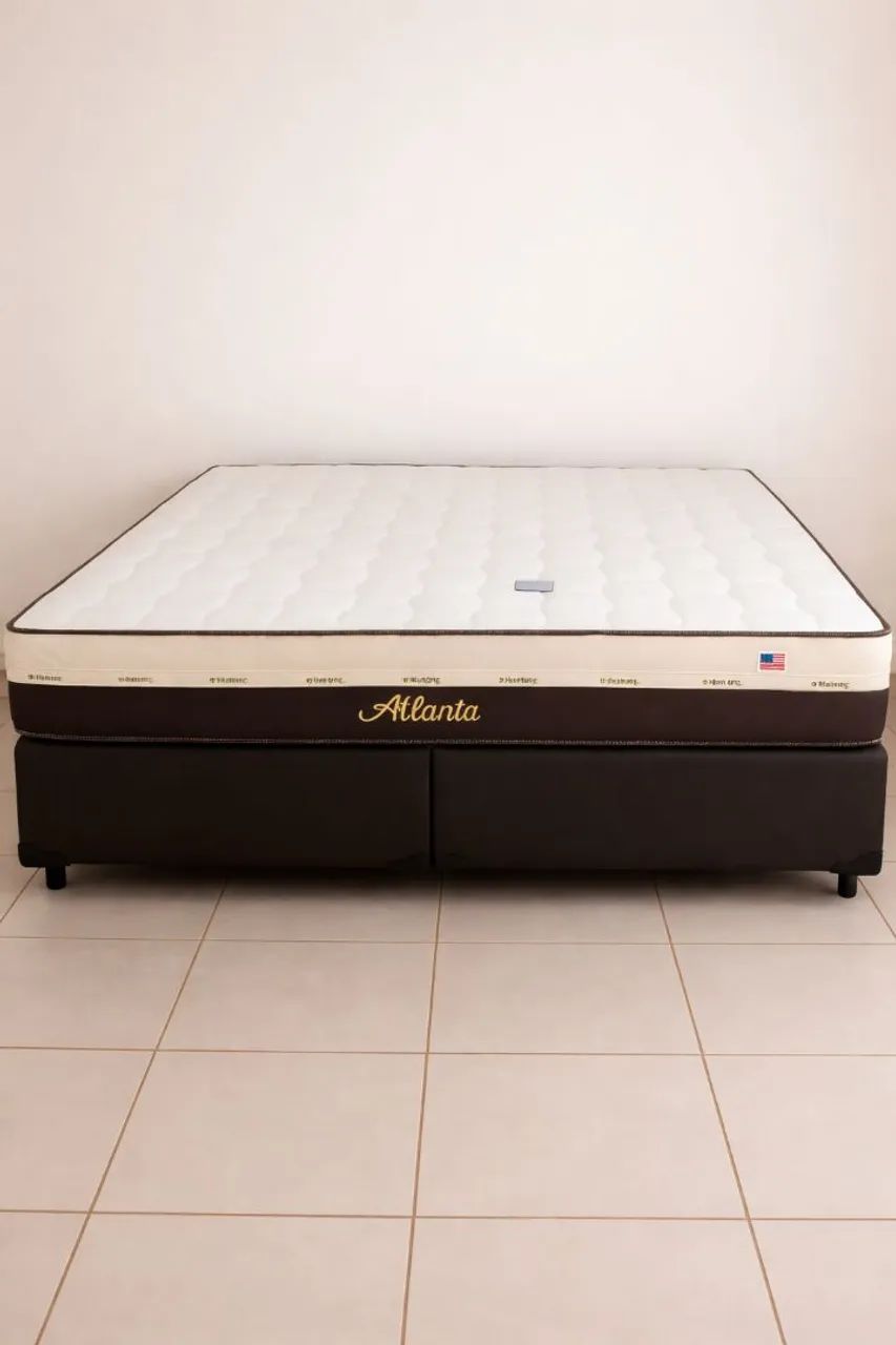 Cama super king conjunto completo 