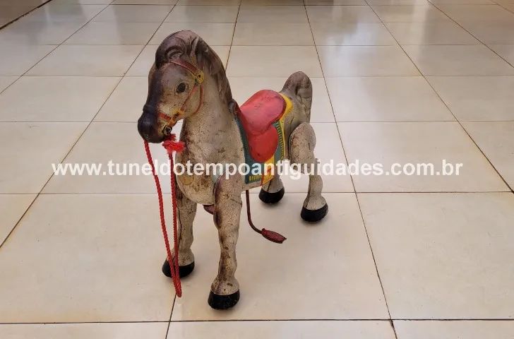 Cavalinho Lata Antigo - Foto 2