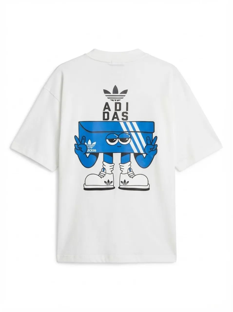 Camisa Over size de branca Adidas